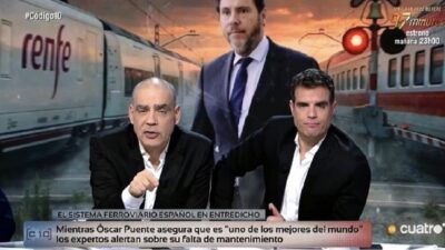 Nacho Abad y David Aleman en 'Código 10'.