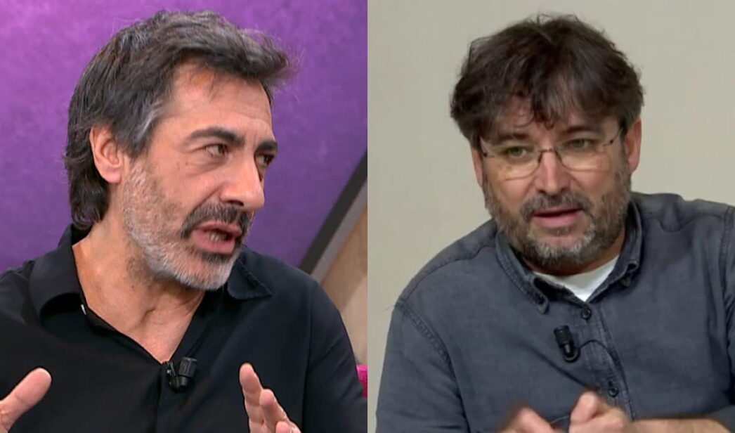 Juan del Val y Jordi Évole.