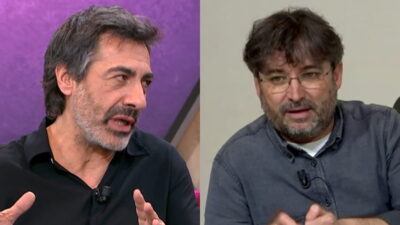 Juan del Val y Jordi Évole.