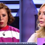 Carmen Lomana y Ágatha Ruiz de la Prada en '¡De viernes!'.