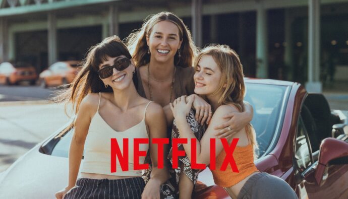 Claudia Salas, Paula Usero y Clara Galle en 'Esa Noche'.