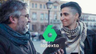 Jordi Évole y Alba Flores en 'Lo de Évole'.