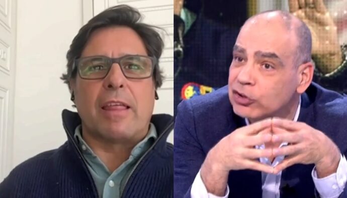 Fran Rivera y Nacho Abad en 'En boca de todos'.