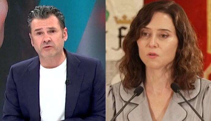 Iñaki López e Isabel Díaz Ayuso.