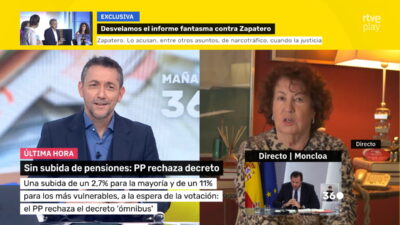 Javier Ruiz y Rosa Villacastín en 'Mañaneros 360'.