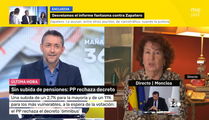 Javier Ruiz y Rosa Villacastín en 'Mañaneros 360'.