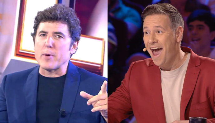 Manel Fuentes y Carlos Latre.