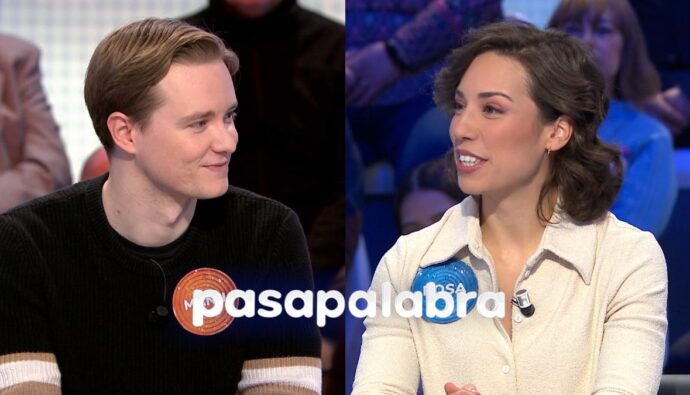 Manu Pascual y Rosa Rodríguez en 'Pasapalabra'.