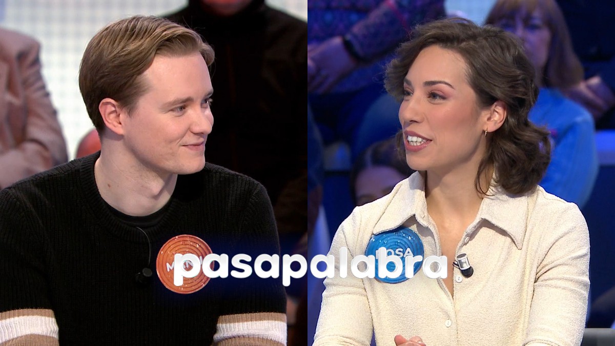 Manu Pascual y Rosa Rodríguez en 'Pasapalabra'.