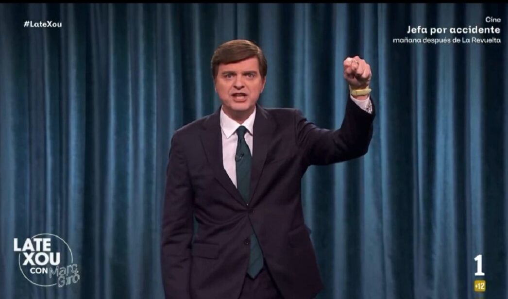 Marc Giró en 'Late Xou'.
