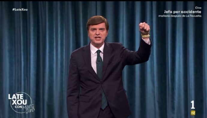 Marc Giró en 'Late Xou'.