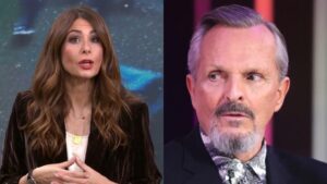 Nuria Roca y Miguel Bosé.