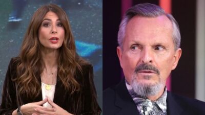 Nuria Roca y Miguel Bosé.