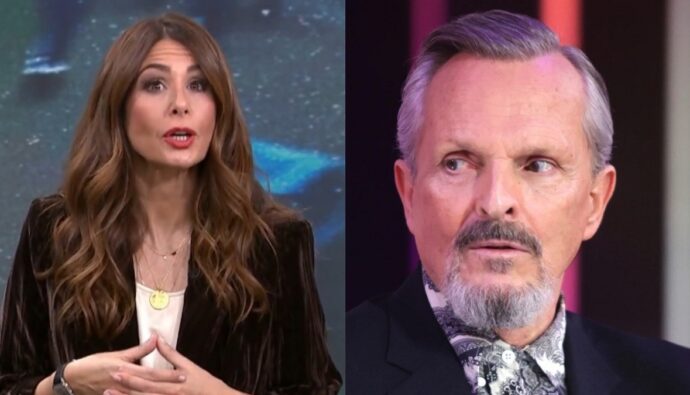 Nuria Roca y Miguel Bosé.