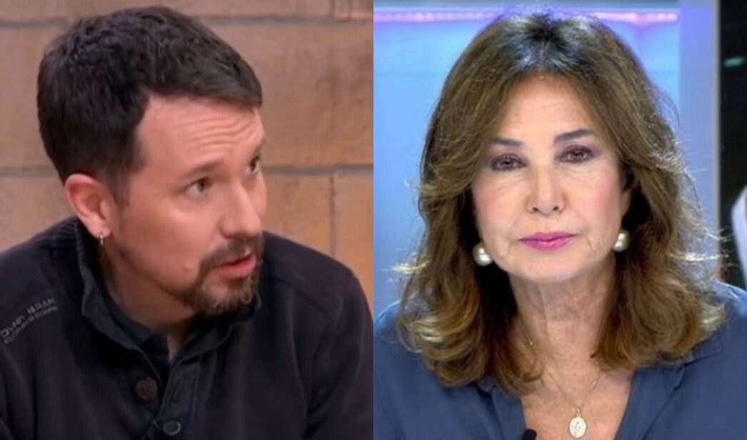 Pablo Iglesias y Ana Rosa Quintana.