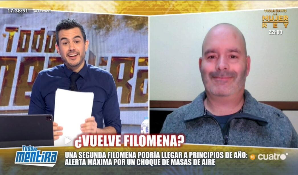 Pablo González-Batista y Rubén del Campo en 'Todo es mentira'.