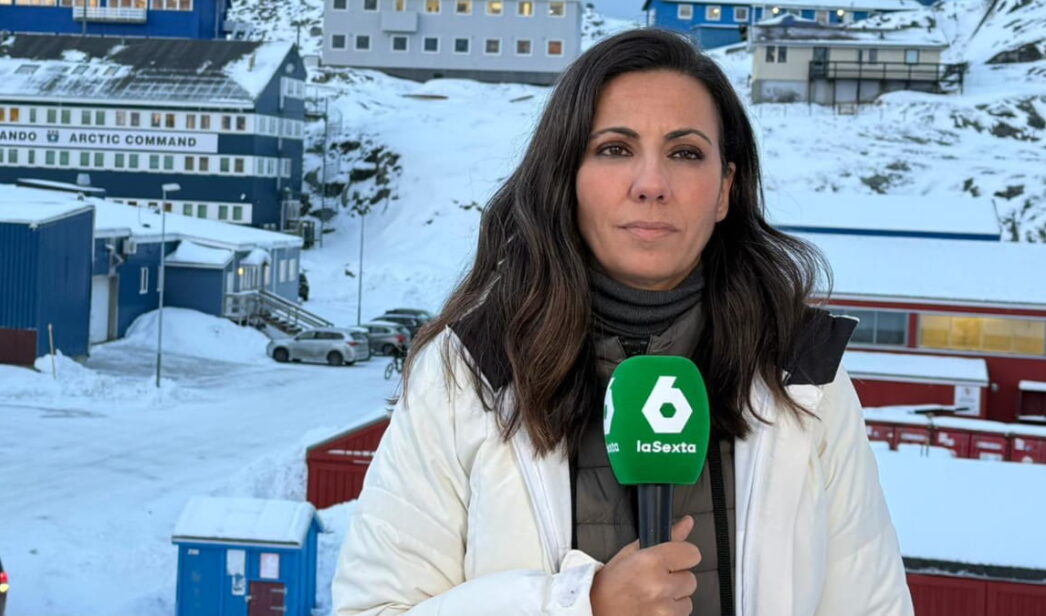 Ana Pastor en Groenlandia.