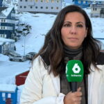 Ana Pastor en Groenlandia.