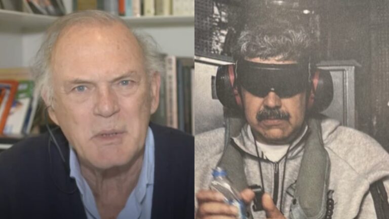 Pedro Piqueras y Nicolás Maduro.