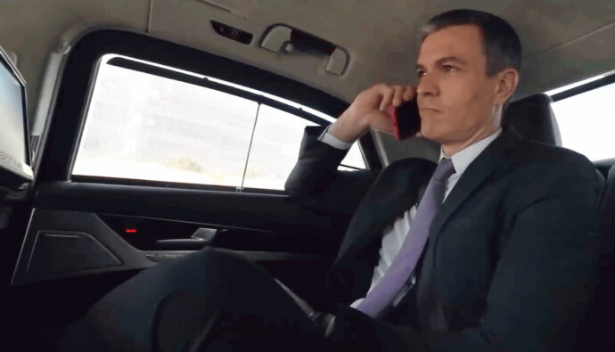 Pedro Sánchez en 'Moncloa: Cuatro estaciones'.