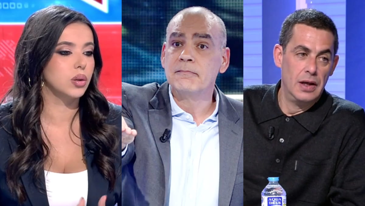 Sarah Santaolalla, Nacho Abad y Antonio Naranjo en 'En boca de todos'.