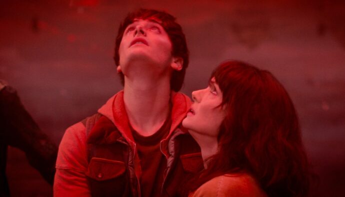 Imagen del final de 'Stranger things'.