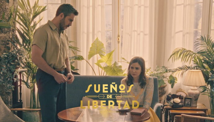 Begoña y Andrés en 'Sueños de libertad'.