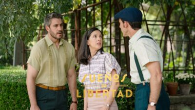 Andrés, Luz y Luis en 'Sueños de libertad'.