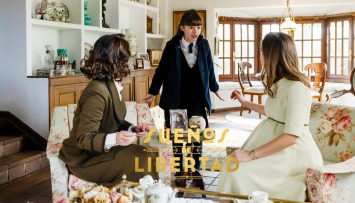 Digna, Julia y Begoña en 'Sueños de libertad'.