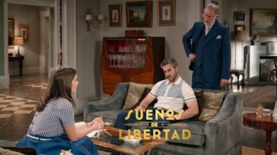 Begoña, Andrés y Damián en 'Sueños de libertad'.