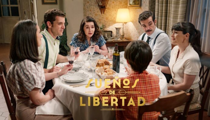 Cuatro actores de 'Sueños de libertad' se despiden.