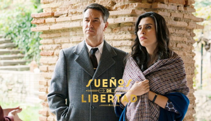 Gabriel y María en 'Sueños de libertad'.