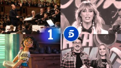 La 1 arrasa en Año Nuevo y Telecinco anota su segundo peor día histórico.