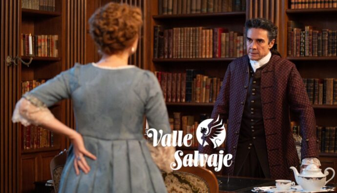 Adriana y José Luis en 'Valle Salvaje'.