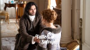 Adriana y Rafael en 'Valle Salvaje'.