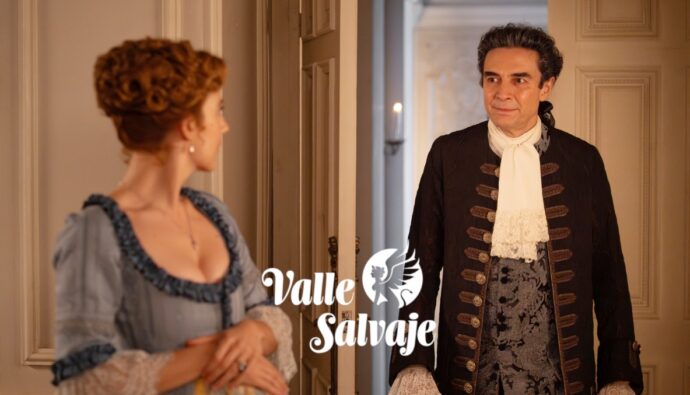 Adriana y José Luis en 'Valle Salvaje'.