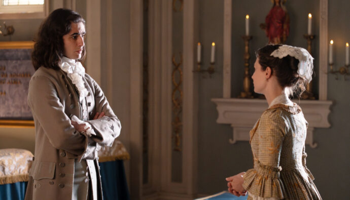 Alejo y Bárbara en 'Valle Salvaje'.