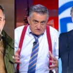 Santiago Abascal, el Gran Wyoming y Alberto Núñez Feijóo