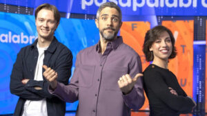 Manu Pascual, Roberto Leal y Rosa Rodríguez