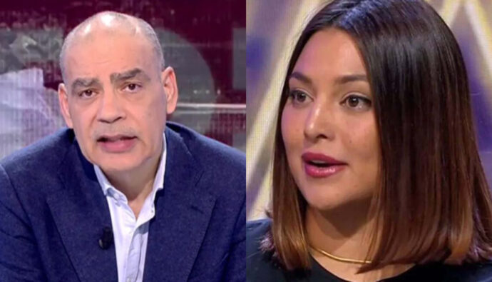 Nacho Abad y Elisa Mouliaá