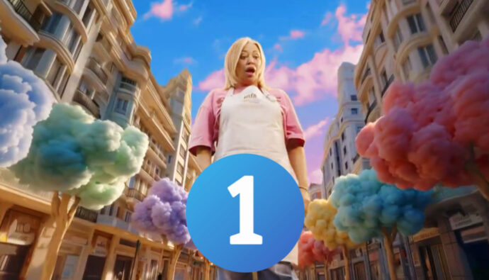 Belén Esteban, en la promoción de 'Top Chef: Dulces y Famosos'