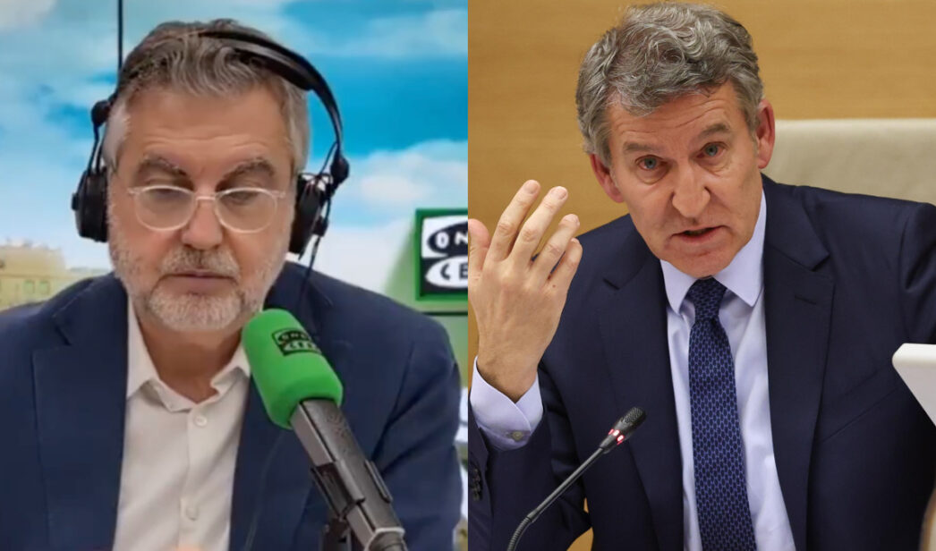 Carlos Alsina y Alberto Núñez Feijóo