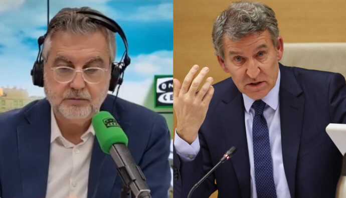 Carlos Alsina y Alberto Núñez Feijóo