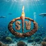 Logo de 'Supervivientes 2026' sobre imagen creada con IA