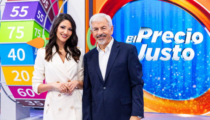 Tania Medina y Carlos Sobera en 'El Precio Justo'