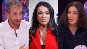 Pablo Motos, Sarah Santaolalla y Rosa Belmonte