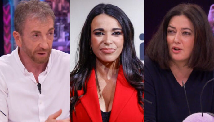 Pablo Motos, Sarah Santaolalla y Rosa Belmonte