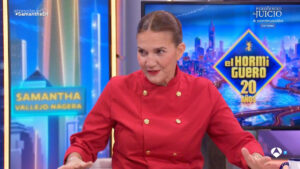 Samantha Vallejo-Nágera en 'El Hormiguero'