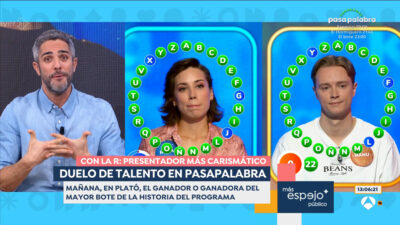 Roberto Leal, ante el duelo final de Rosa y Manu en 'Pasapalabra'