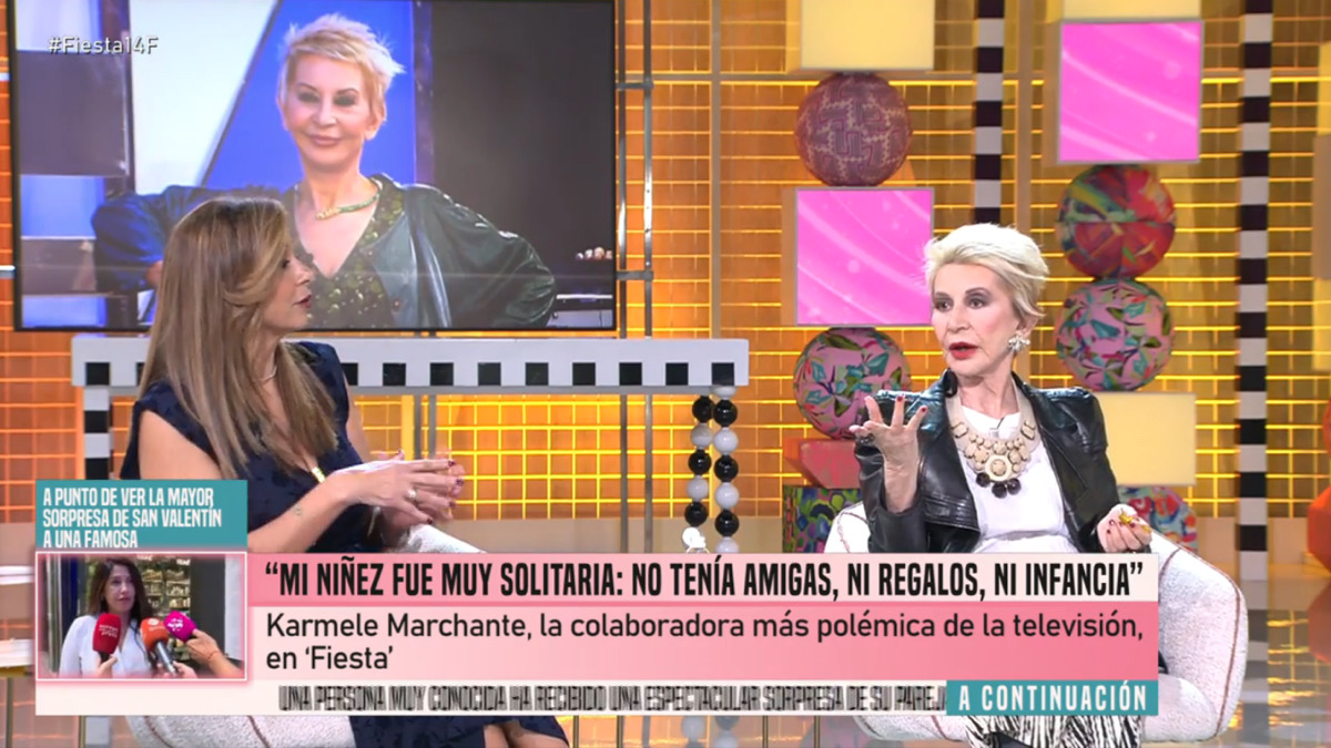 Karmele Marchante y Mónika Vergara en 'Fiesta'